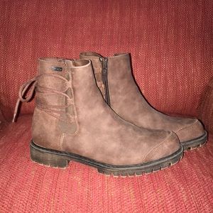 Leather Roxy Ankle Boots 🦥💞